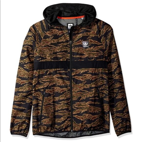 Adidas Climalite Skateboarding Camo Packable Jacket Men’s Medium - Picture 1 of 4